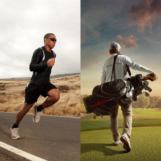 Runner and Golfer