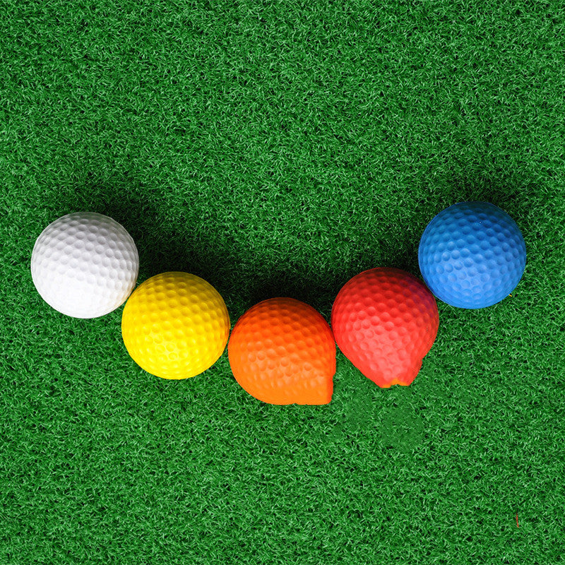 Lightweight Foam Golf Balls For Indoor Outdoor Golf Practice Balls PU Foam Training Sponge Golf Balls