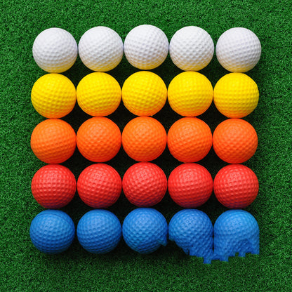 Lightweight Foam Golf Balls For Indoor Outdoor Golf Practice Balls PU Foam Training Sponge Golf Balls