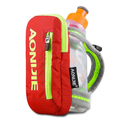 Running/Walking Hand-held Water Bottle Holder Wrist Storage Bag Hydration Pack Hydra Fuel Flask Marathon Race